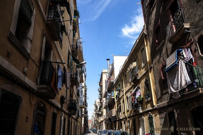 Calles del Barrio de la Barceloneta