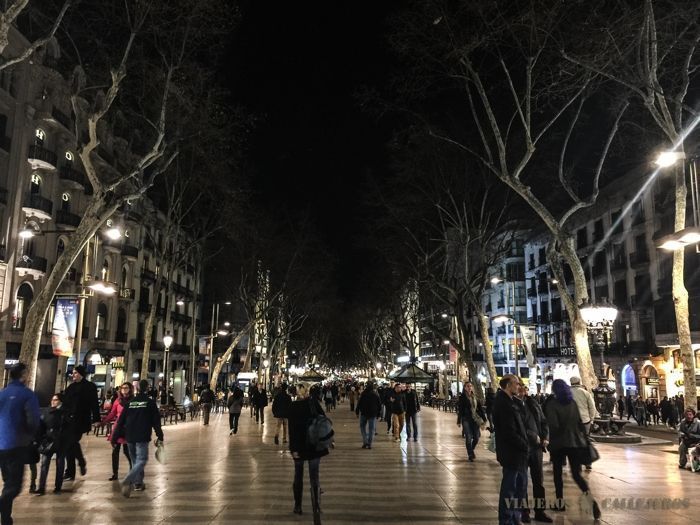 Las Ramblas de Barcelona