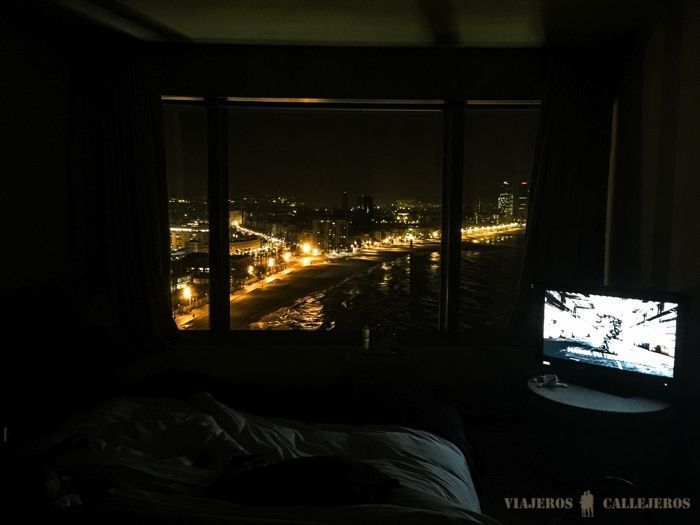Vistas de Barcelona desde nuestra habitación
