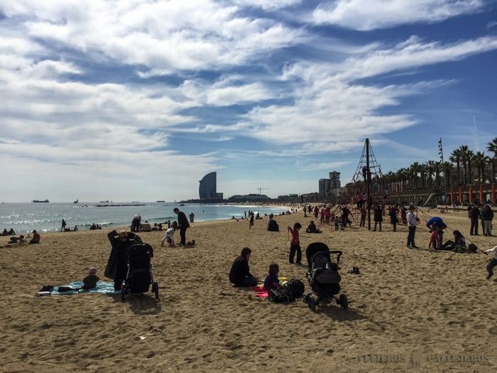 Paseo de la Barceloneta