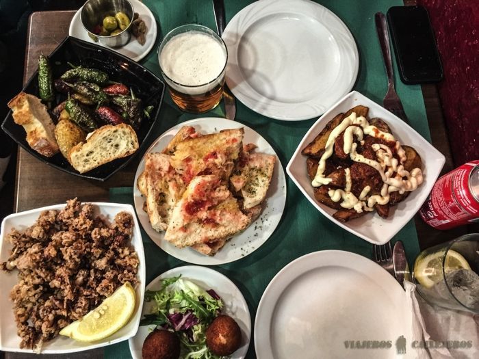 Tapas en el Barrio de la Barceloneta