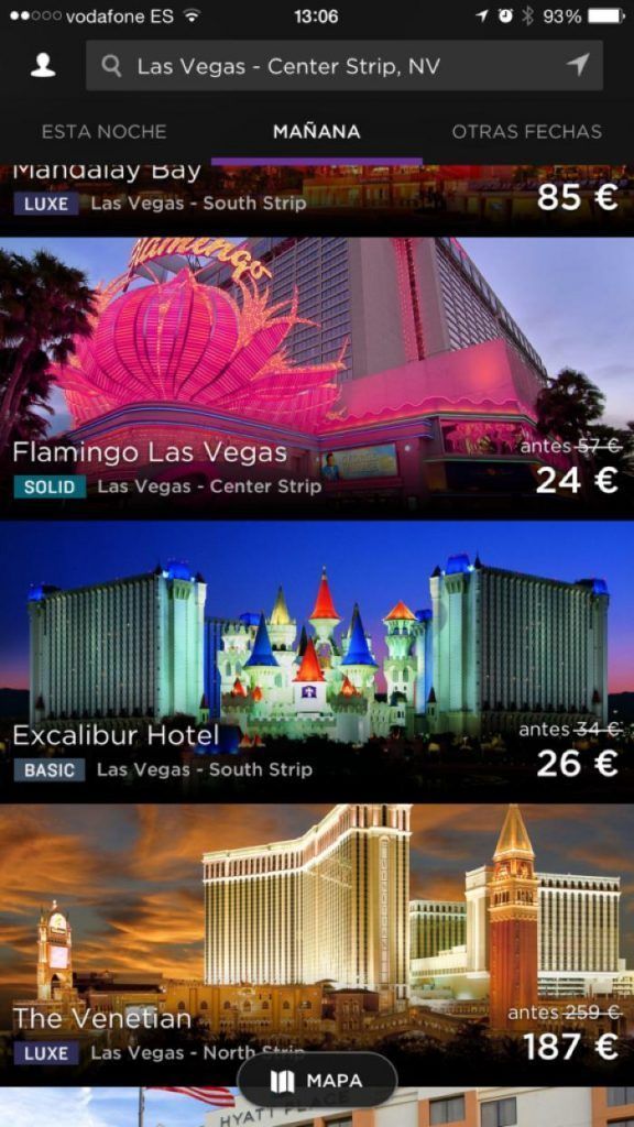 Hoteles en Las Vegas