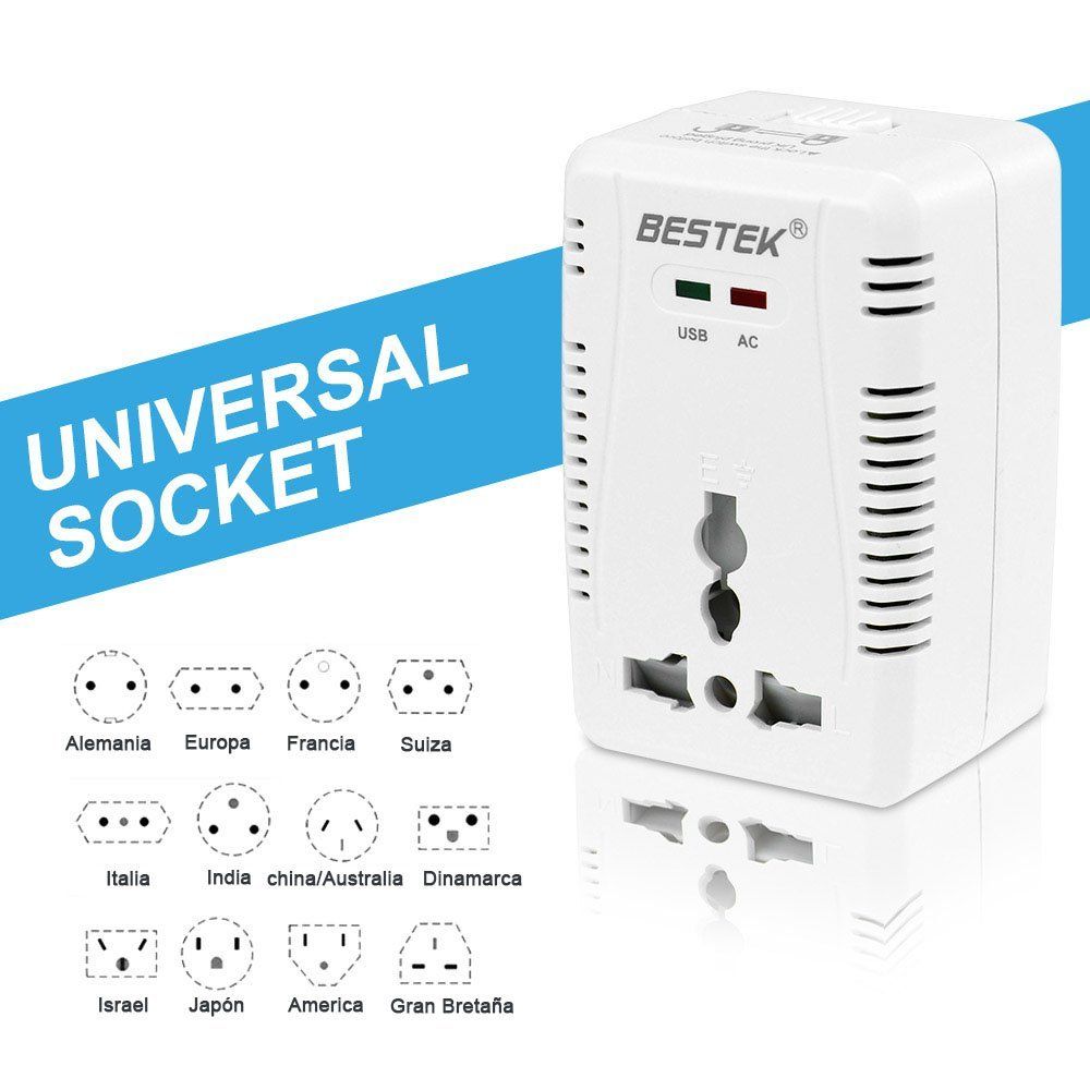 Adaptador para enchufes del mundo