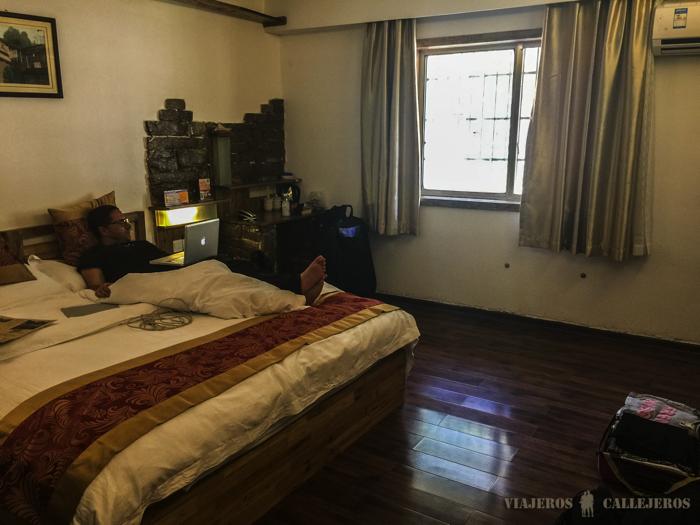 Hotel en Wulingyuan. Parque Nacional de Zhanjiajie
