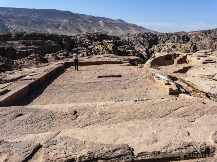 Altar de los Sacrificios de Petra en Jordania