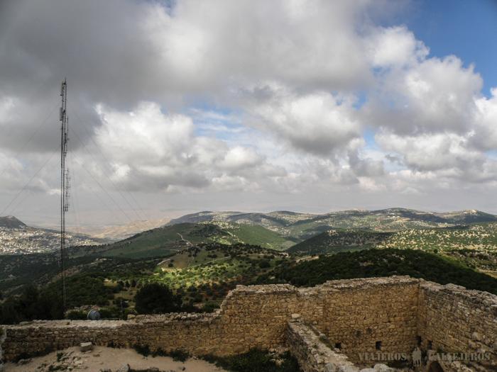 Vistas de los alrededores del Castillo de Ajlun