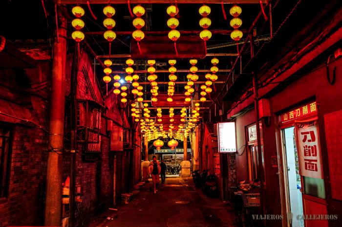 Color en las calles de Wangfujing