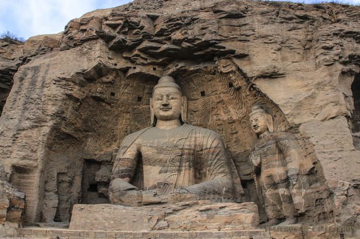 Buda en las Cuevas de Yungang