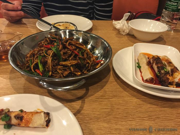 Comiendo en Chengdu