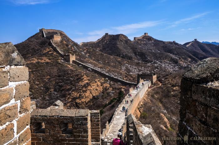 Gran Muralla China. Trekking entre Jinshanling y Simatai