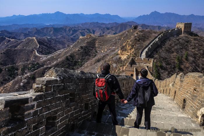 Trekking entre Jinshanling y Simatai en la Gran Muralla China