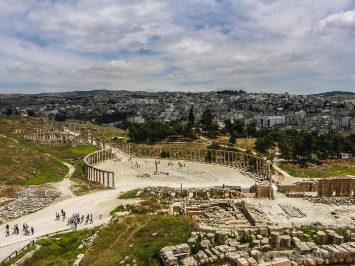 Panorámica de Jerash