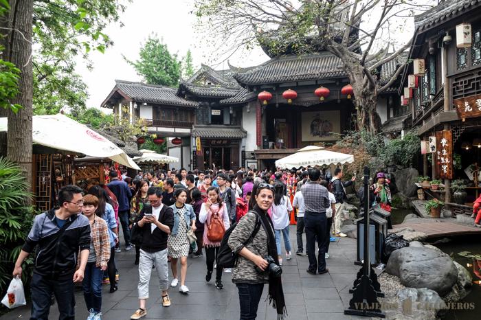 Paseando por Jinli Street