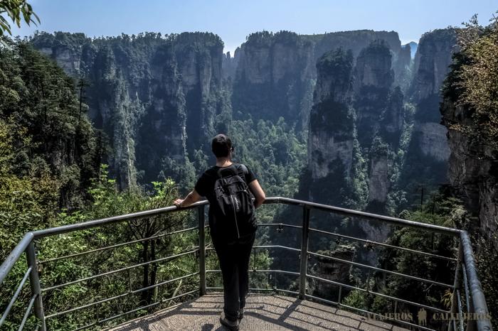 Mirador del Parque Nacional de Zhanjiajie