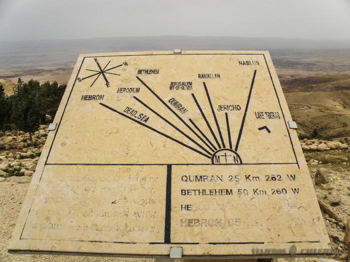 Lugares bíblicos de Jordania. Monte Nebo