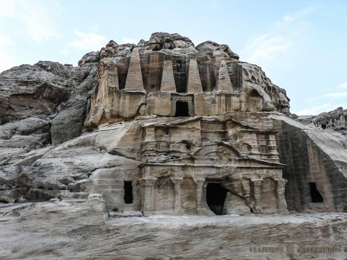 Primer tramo antes de llegar al Siq de Petra