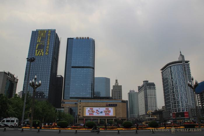 Plaza de Tianfu en Chengdu
