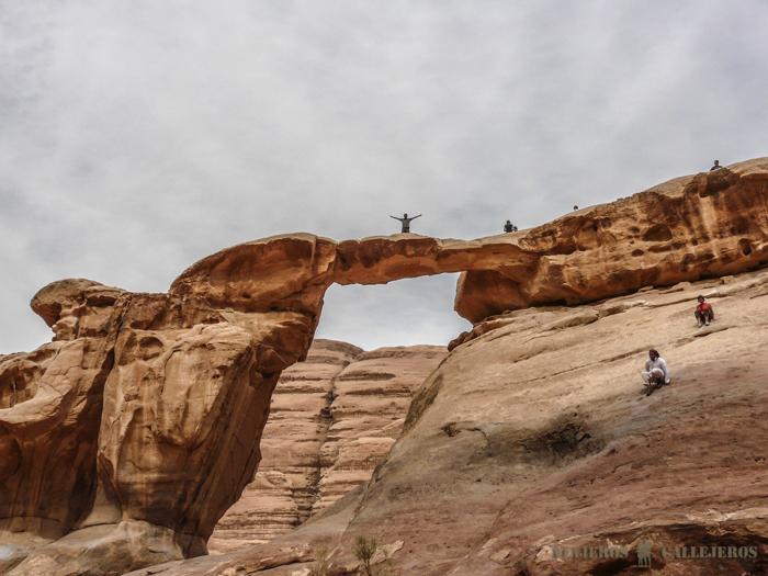 Arco de Piedra en Wadi Rum