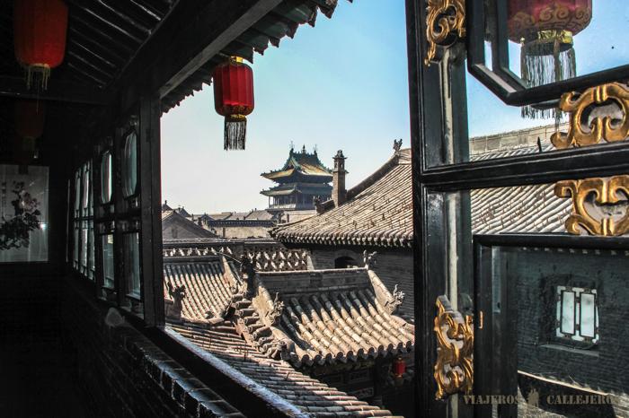 Vistas de Pingyao desde Tianjixiang Museum