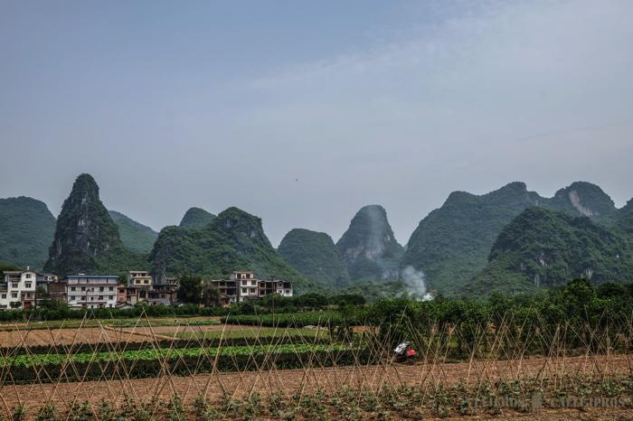 Alrededores de Yangshuo en bicicleta