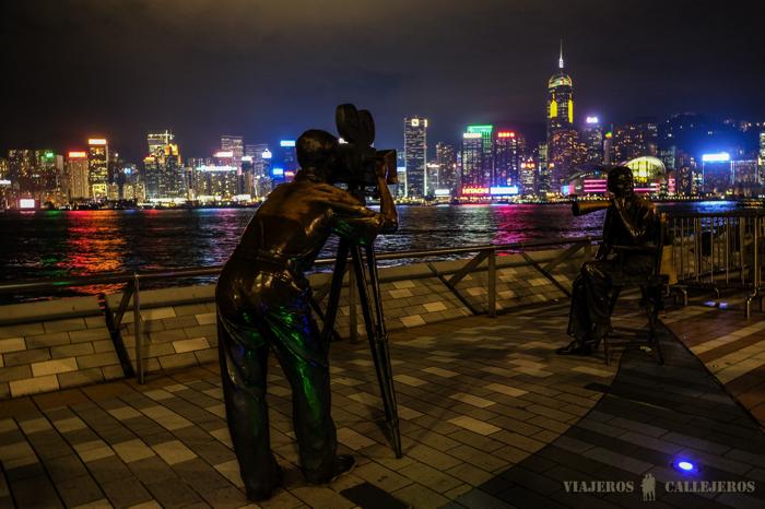 Paseo de la Fama en Hong Kong