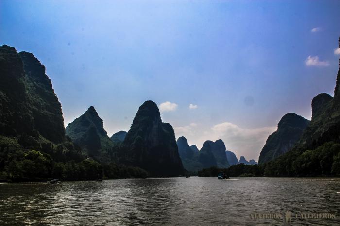 Paisajes del crucero por el río Li