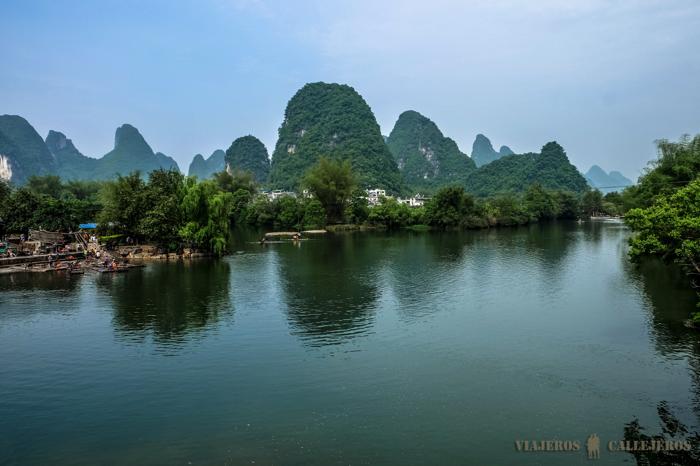 Paisajes de los alrededores de Yangshuo