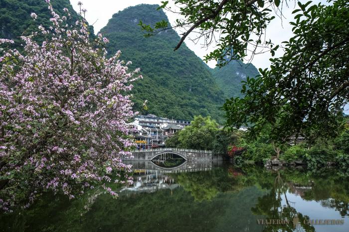 Paisajes en los alrededores de Yangshuo