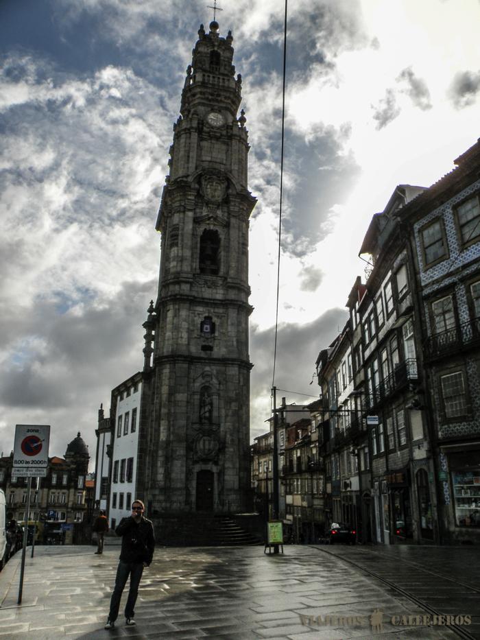 La Torre de los Clérigos en Oporto