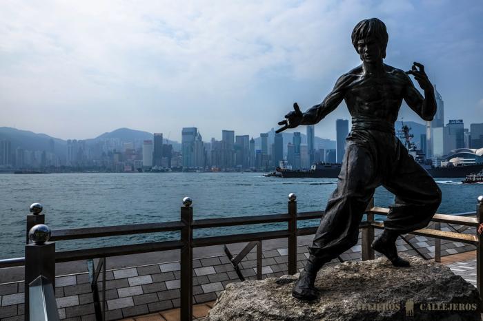 Bruce Lee en Hong Kong