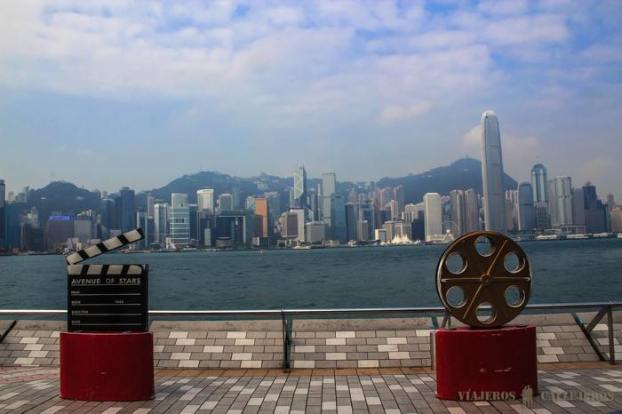Paseo de la Fama en Hong Kong