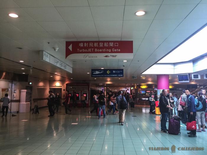 Terminal de ferry de Hong Kong a Macao