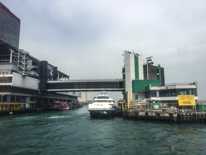 Terminal del Ferry de Hong Kong a Macao