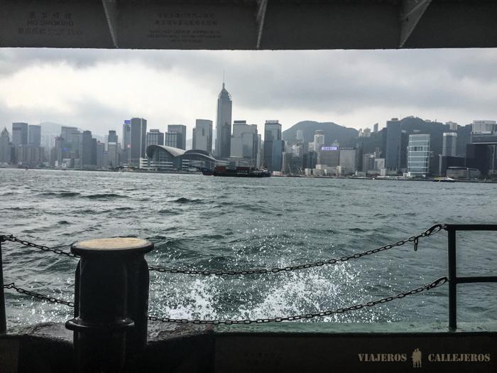 Ferry a Central en Hong Kong