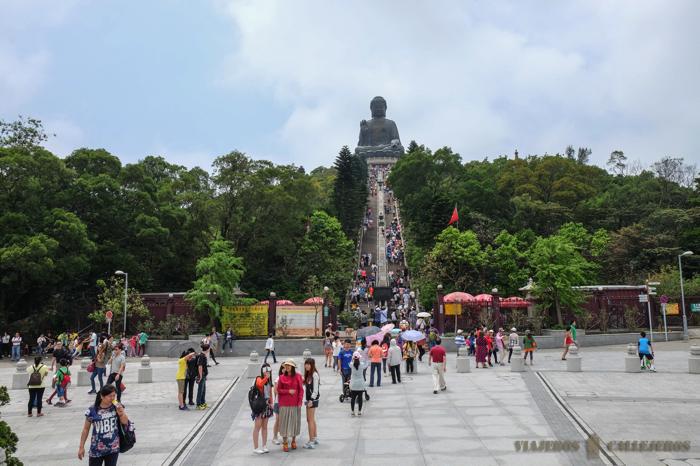Panorámica del Gran Buda de Lantau