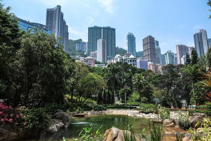 Hong Kong Park en Central