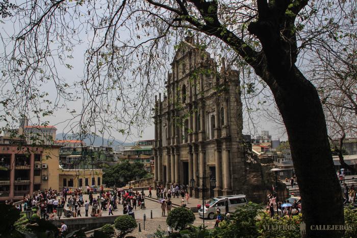 Perfil de las ruina de San Pablo. Qué ver en Macao en un día