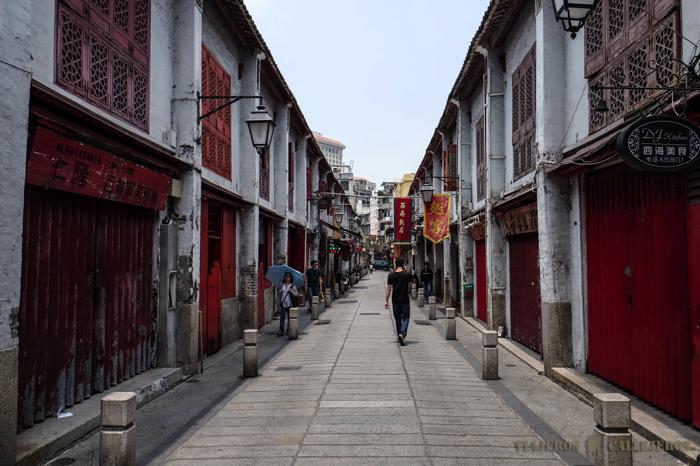Rua da Felicidade en Macao