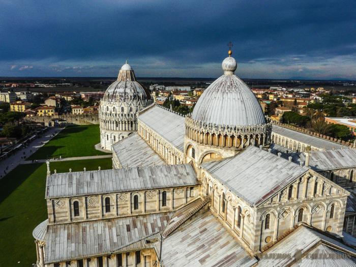 Vistas desde la Torre de Pisa