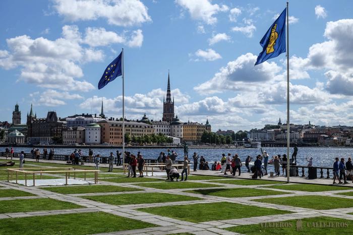 Gamla Stan desde el Ayuntamiento