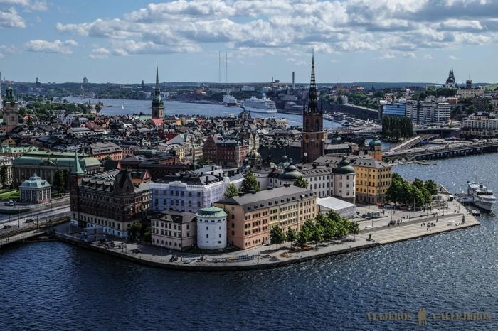 Gamla Stan desde el Ayuntamiento. Qué ver en Estocolmo