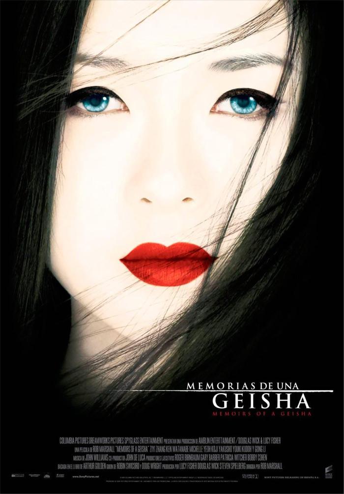 Memorias de una Geisha. Las 10 mejores películas de viajes