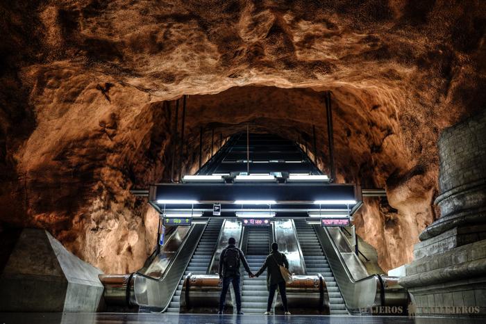 Radhuset. Metro de Estocolmo