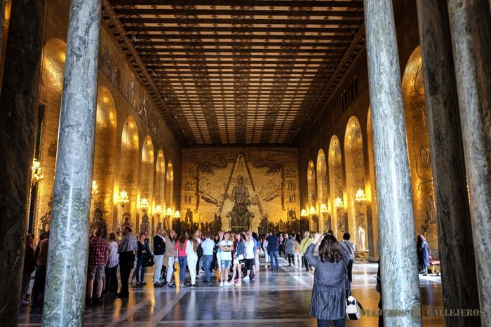 Salón Dorado. Ayuntamiento de Estocolmo