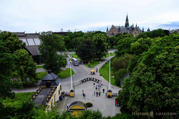 Vistas de Estocolmo desde Skansen