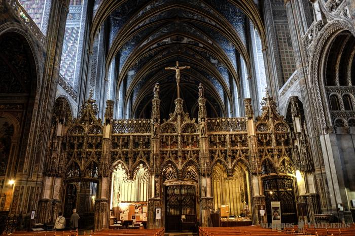 Interior de la Catedral de Santa Cecilia de Albi