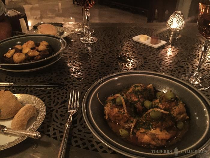 Cena en Royal Mansour