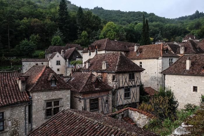 Casas de Saint-Cirq-Lapopie