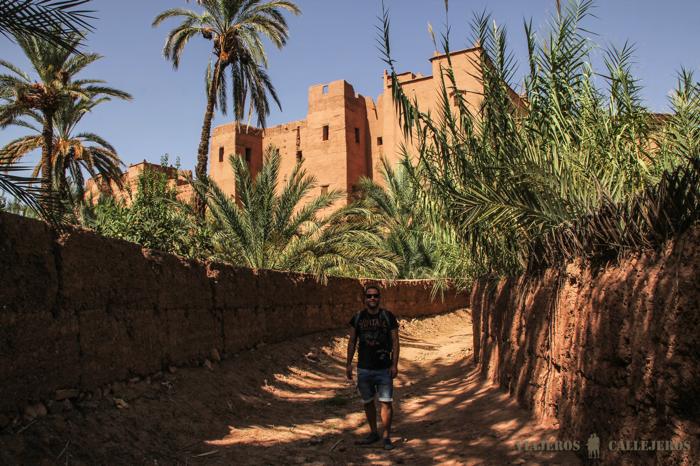 Jardines de Tamnougalt en la Ruta de las Kasbahs
