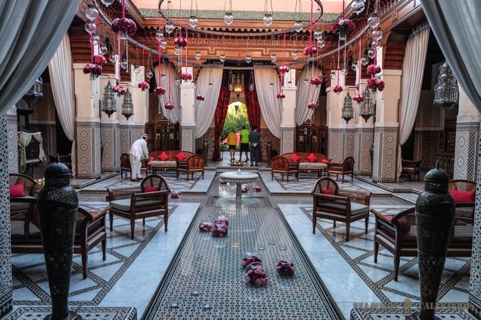 Recepción Royal Mansour